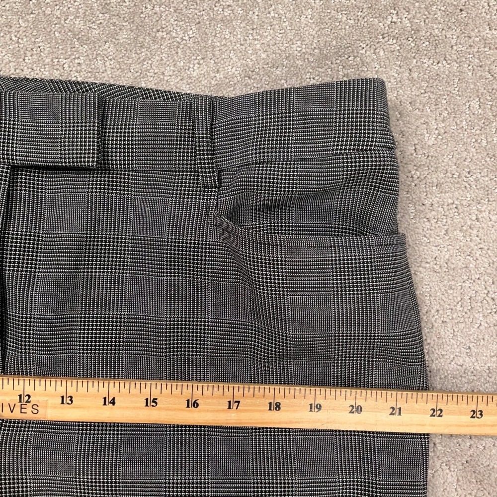 Tahari Pant Suit Women 16 Gray Glen Plaid Classic Power Suit Office Corporate - Picture 13 of 16